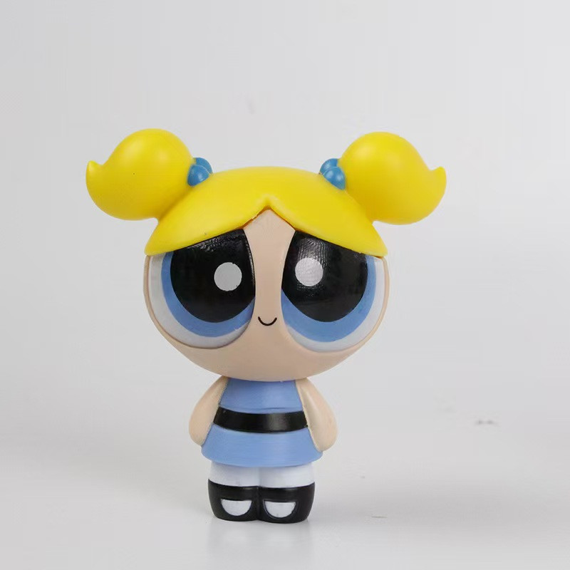 パワーパフ・ガールズ PVCフィギュアセット：ブロッサム、バ - Model Kit Anime Girl のレビューと価格
