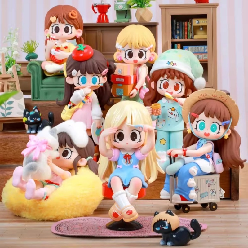 本物のミレーV3デイリータイムズシリーズブラインドボックスフ - Model Kit Anime Girl のレビューと価格
