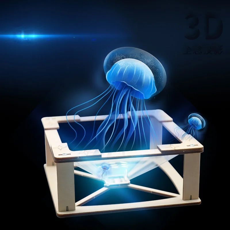 3Dホログラフィック投影DIY組み立てモデルキット。STEM - Model Kit Fantasy のレビューと価格